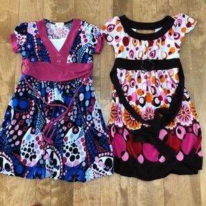 2 girls dresses size 7